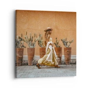 Quadro su tela - Stampe su Tela - In stile hippy - 30x30 cm