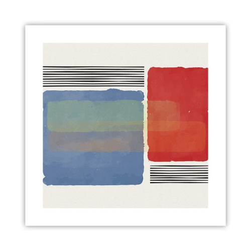 Poster - Spirito e lettera della geometria - 40x40 cm