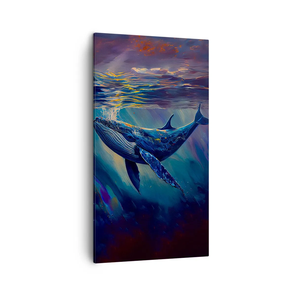 Quadro su tela - Stampe su Tela - Benvenuti nel mio mondo - 45x80 cm