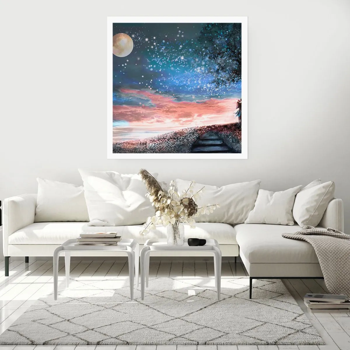 Poster - Lo spettacolo delle stelle - 30x30 cm
