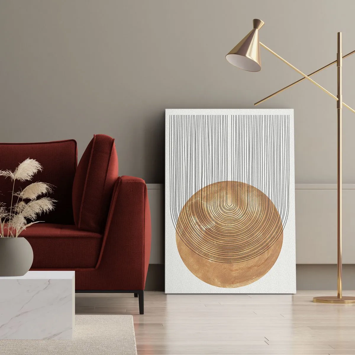 Quadro su tela - Stampe su Tela - Composizione solare - 65x120 cm