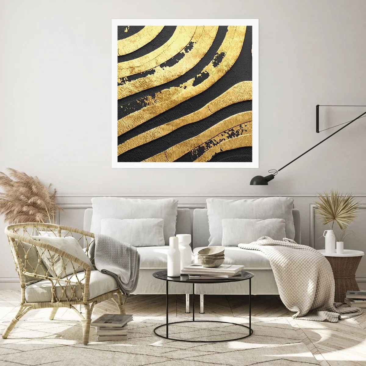 Poster - Tutto scorre - 40x40 cm