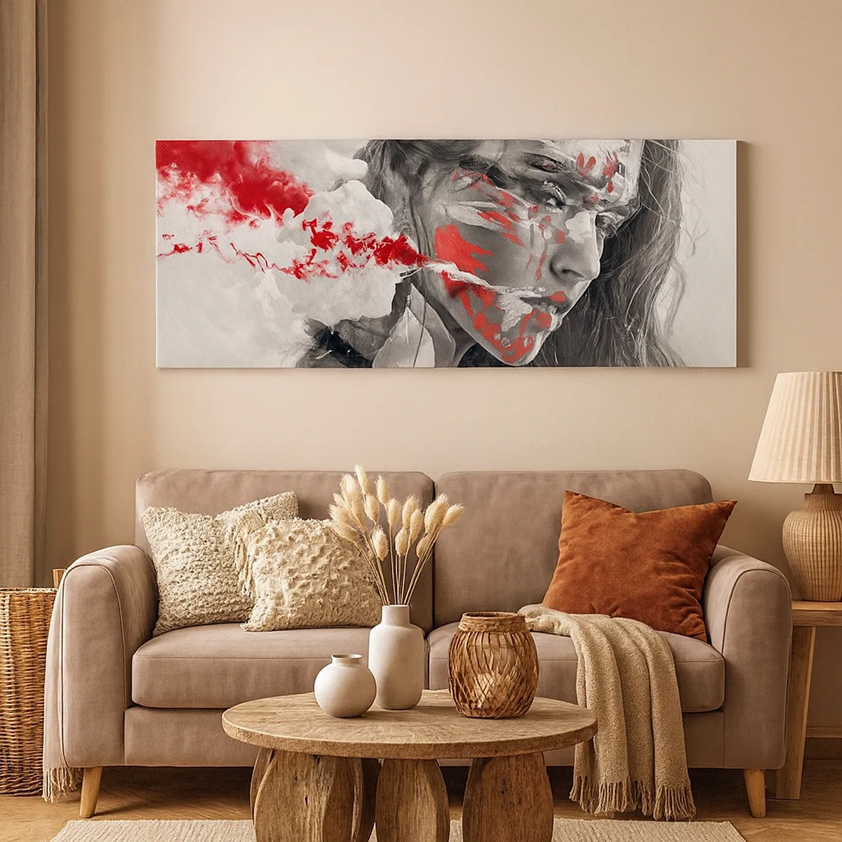 Quadro su tela - Stampe su Tela - Nei vapori dell'assurdo - 30x30 cm