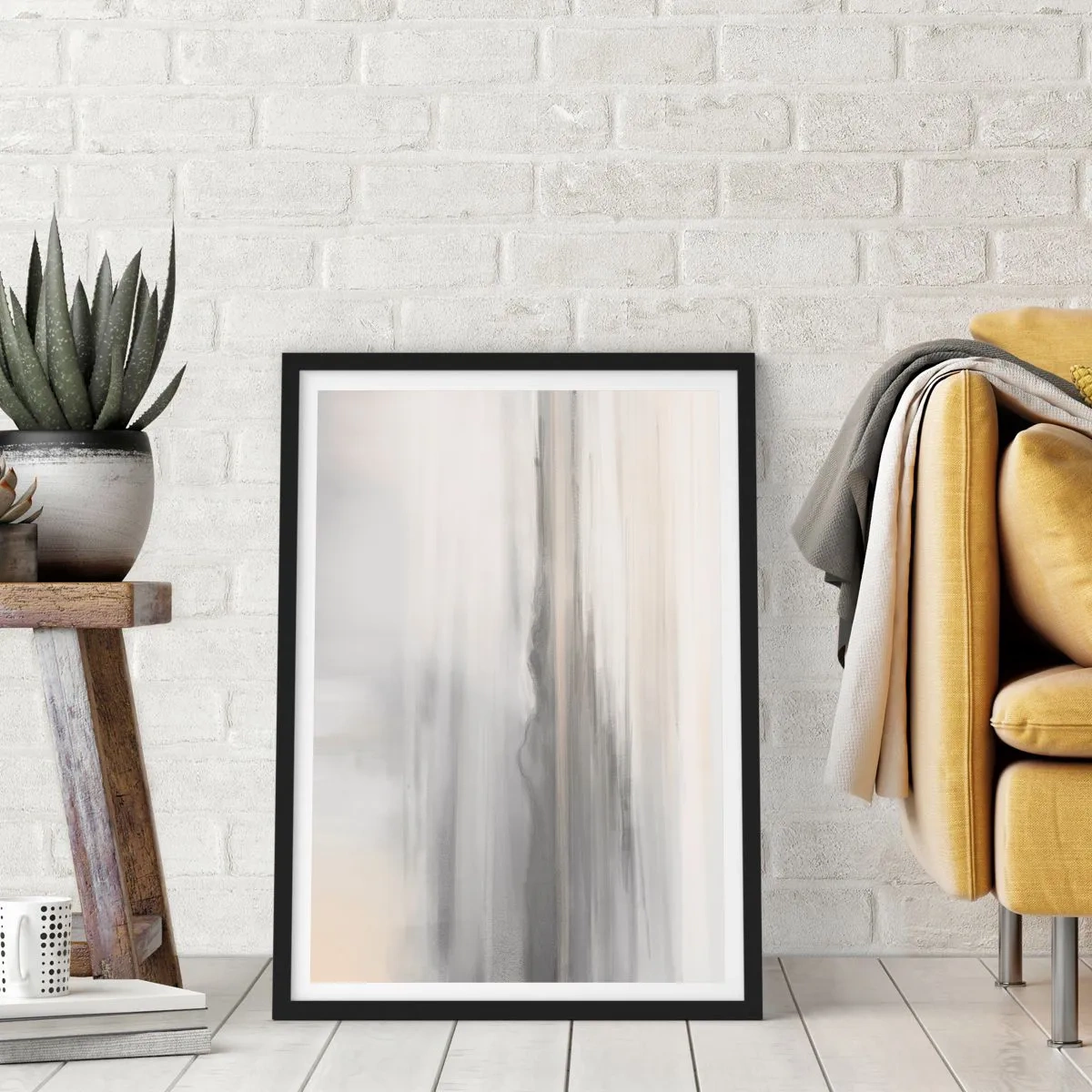 Poster in cornice nera - Orizzonte trasognato - 30x40 cm