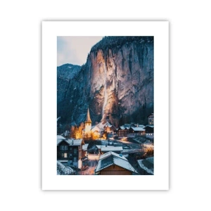 Poster - Lo spirito luminoso dell'inverno - 30x40 cm