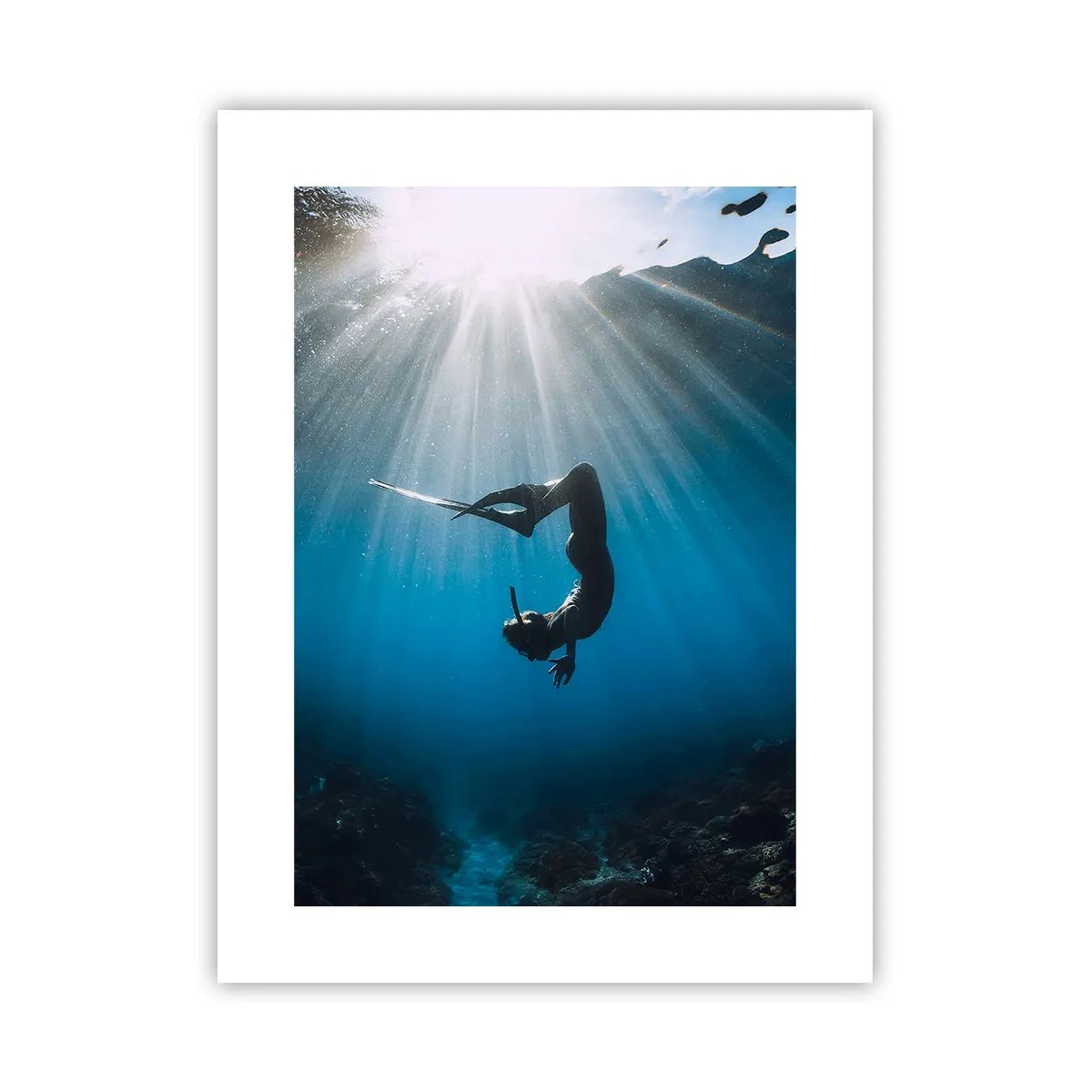 Poster - Danza subacquea - 30x40 cm