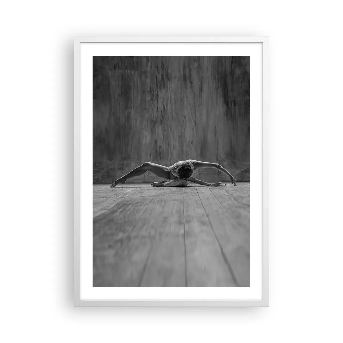 Poster in cornice bianca - Simmetria ritrovata - 50x70 cm