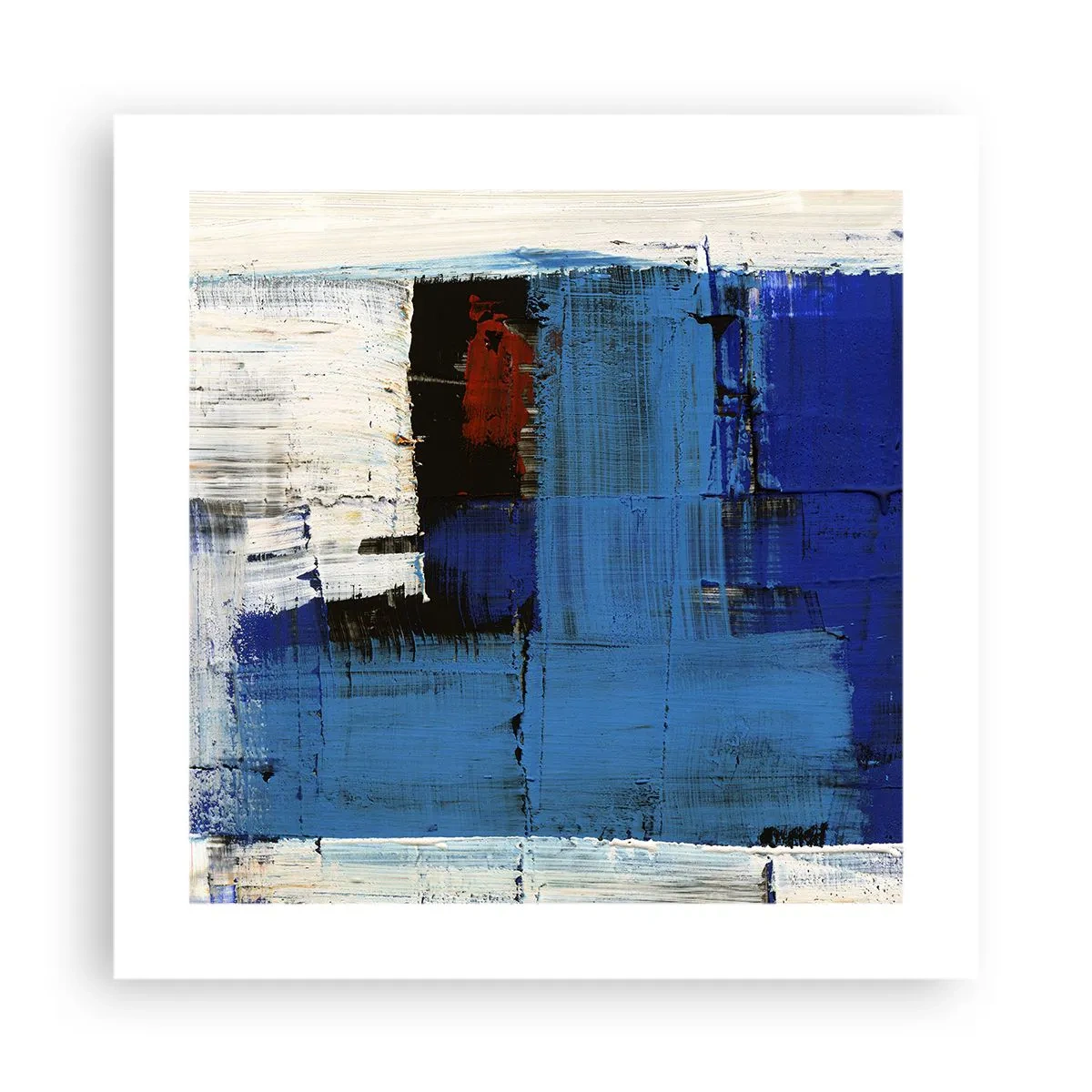 Poster - I segreti del blu - 40x40 cm
