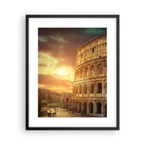 Poster in cornice nera - Impressione colossale - 40x50 cm