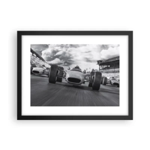 Poster in cornice nera - C'è la forza! - 40x30 cm