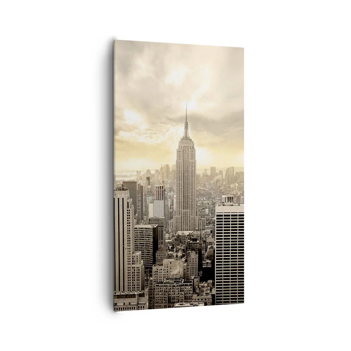 Quadro su tela - Stampe su Tela - New York in grigio - 65x120 cm