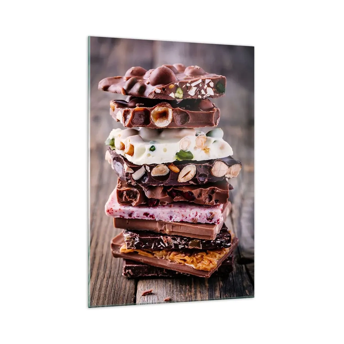 Quadro su vetro - Deliziosa prospettiva - 70x100 cm