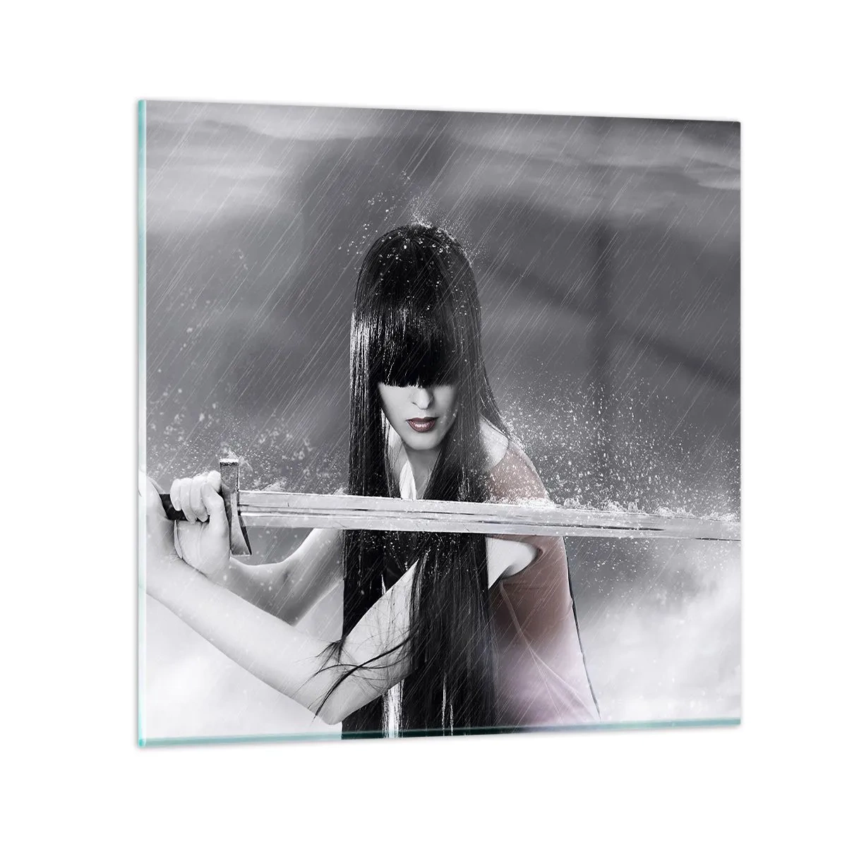 Quadro su vetro - Bella e pericolosa - 60x60 cm