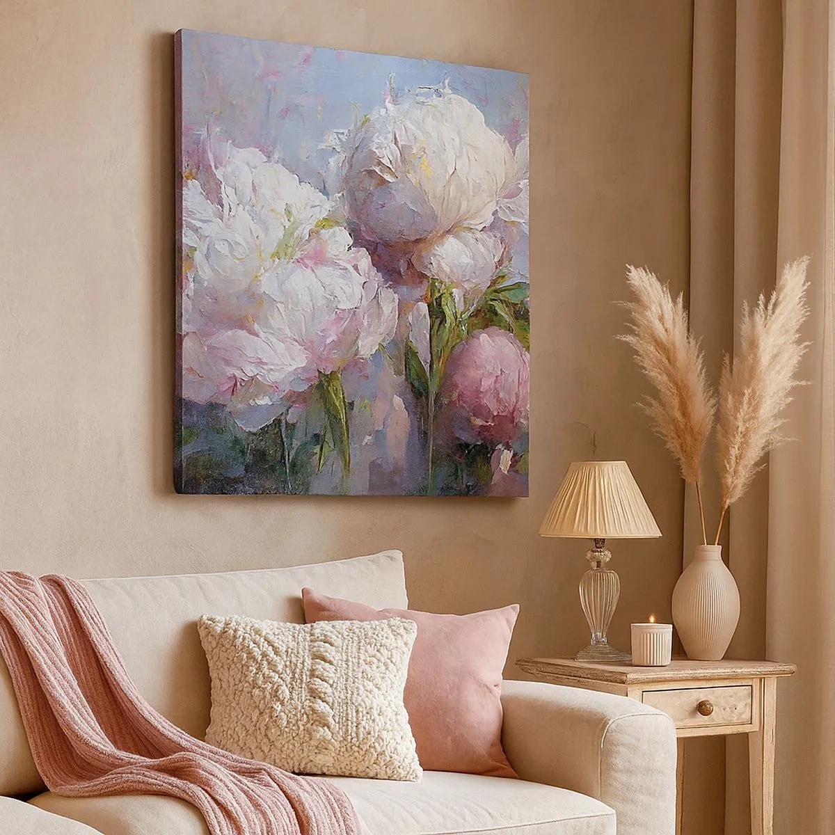 Quadro su tela - Stampe su Tela - Un bouquet pieno di vita - 30x30 cm