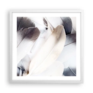 Poster in cornice bianca - Quasi angeliche - 50x50 cm