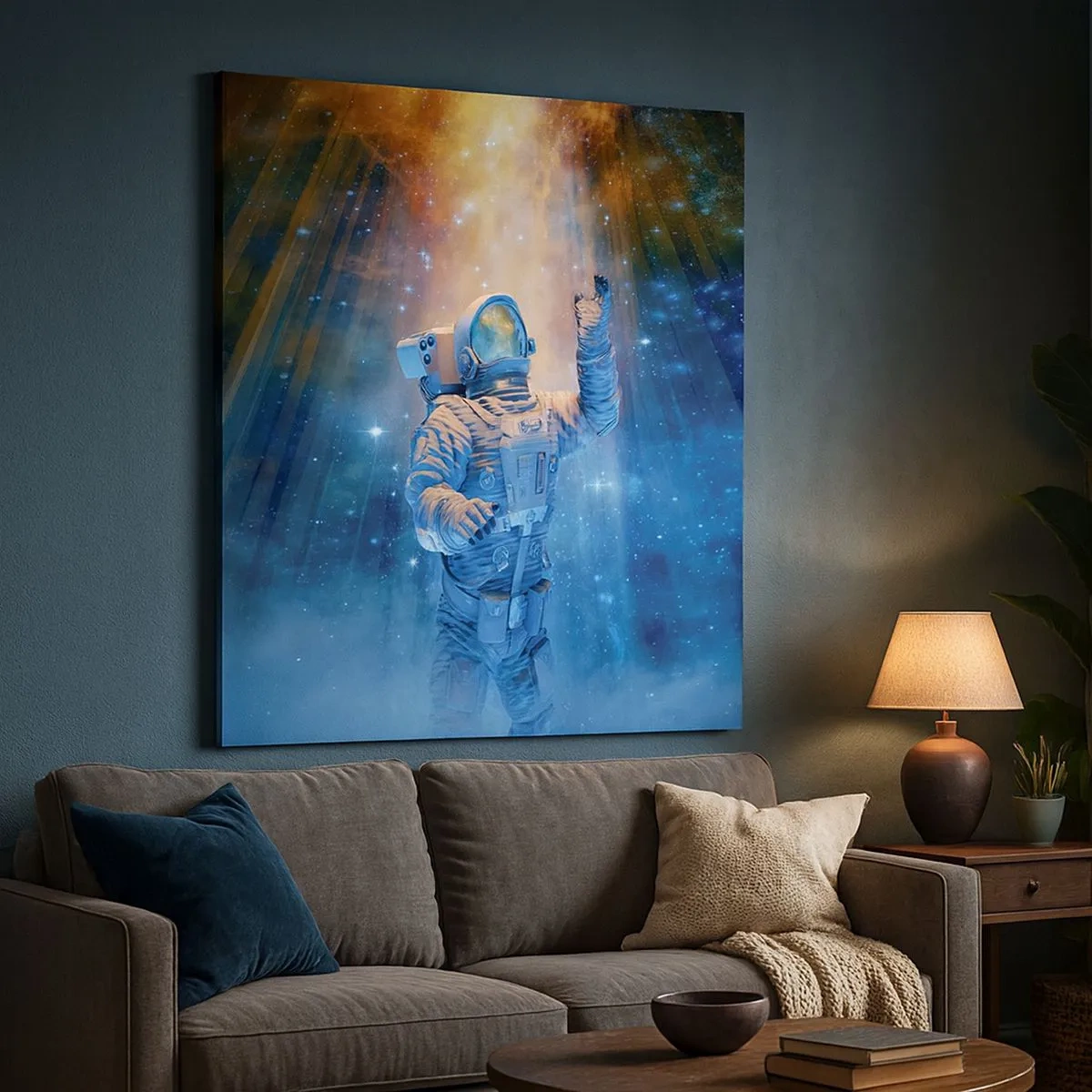 Quadro su tela - Stampe su Tela - Finalmente alla meta - 30x30 cm