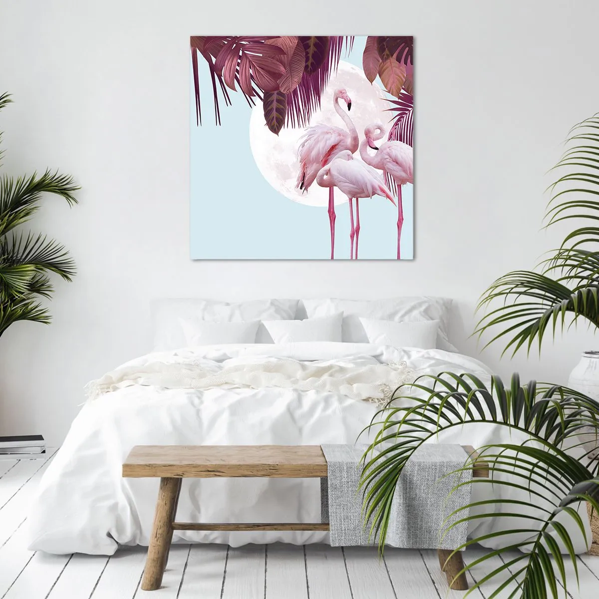 Quadro su tela - Stampe su Tela - Tre grazie alate - 60x60 cm