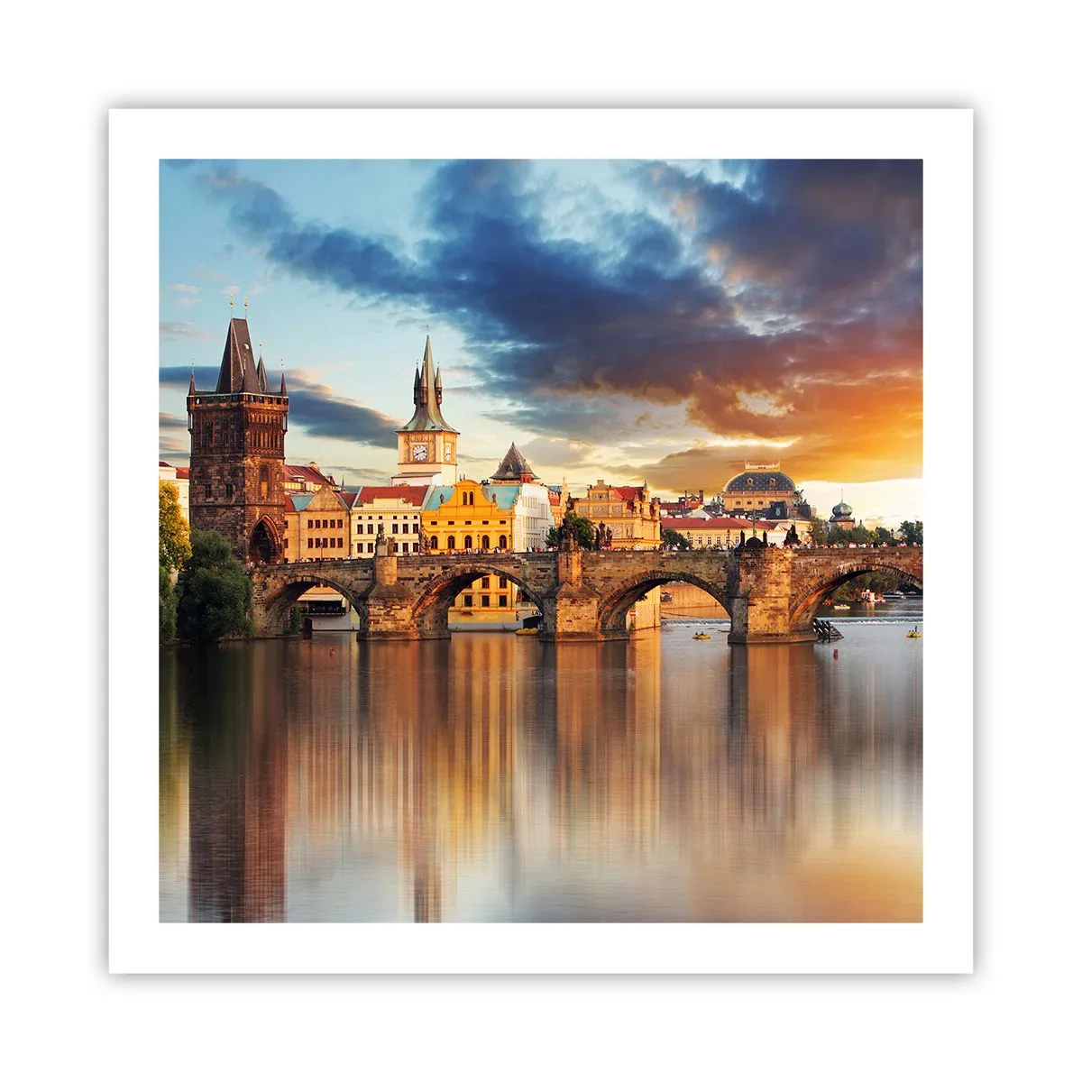 Poster - Bella da secoli - 60x60 cm