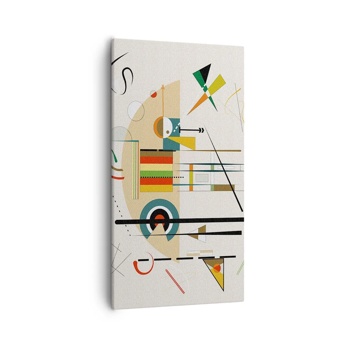 Quadro su tela - Stampe su Tela - E il mondo ride - 55x100 cm