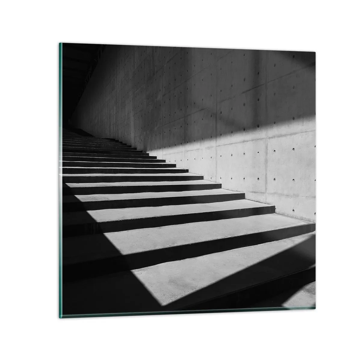 Quadro su vetro - La bellezza severa del modernismo - 70x70 cm