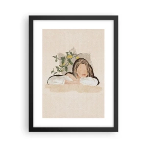 Poster in cornice nera - Bellezza del sud - 30x40 cm