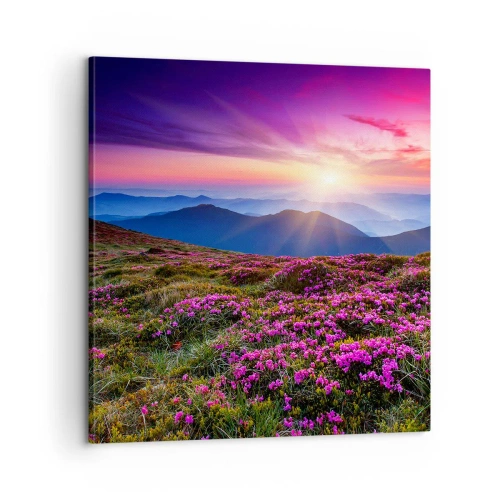 Quadro su tela - Stampe su Tela - Il profumo dei fiori freschi del campo - 60x60 cm