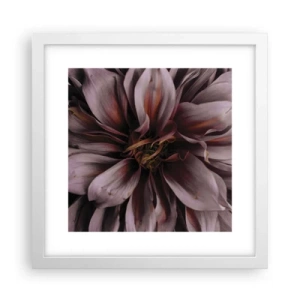 Poster in cornice bianca - Cuore d'aprile - 30x30 cm