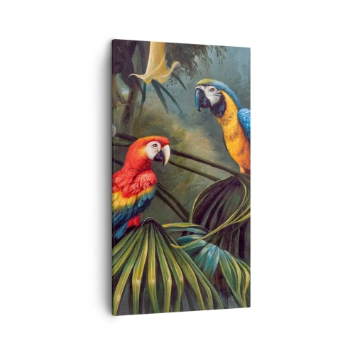 Quadro su tela - Stampe su Tela - Romanticità ai tropici - 45x80 cm