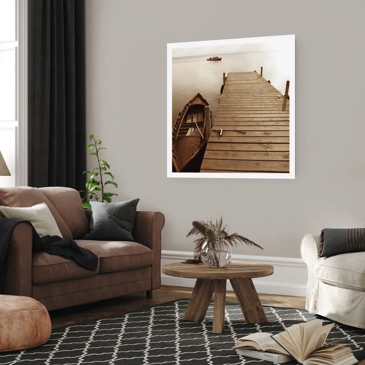 Poster - La grande pace - 50x50 cm