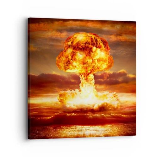 Quadro su tela - Stampe su Tela - E sarà la fine - 30x30 cm