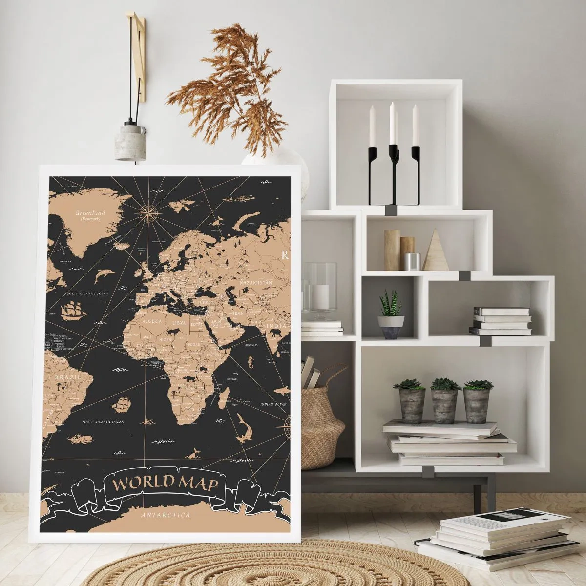Poster - I confini del mio mondo - 40x50 cm