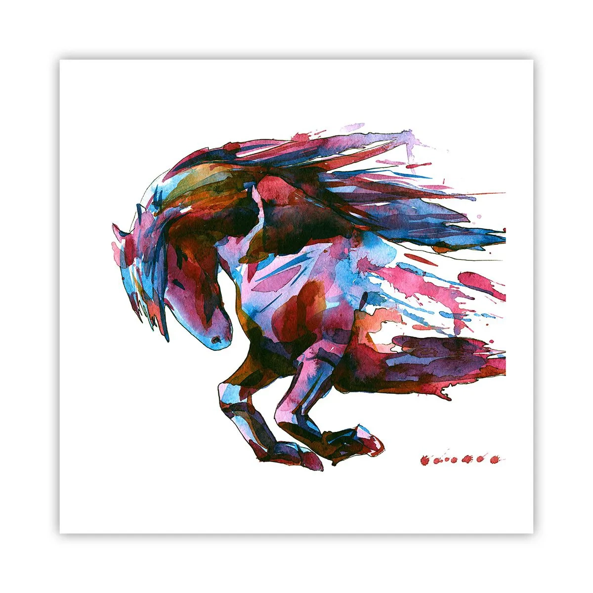 Poster - In estasi - 60x60 cm