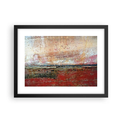 Poster in cornice nera - Forse è il mare - 40x30 cm