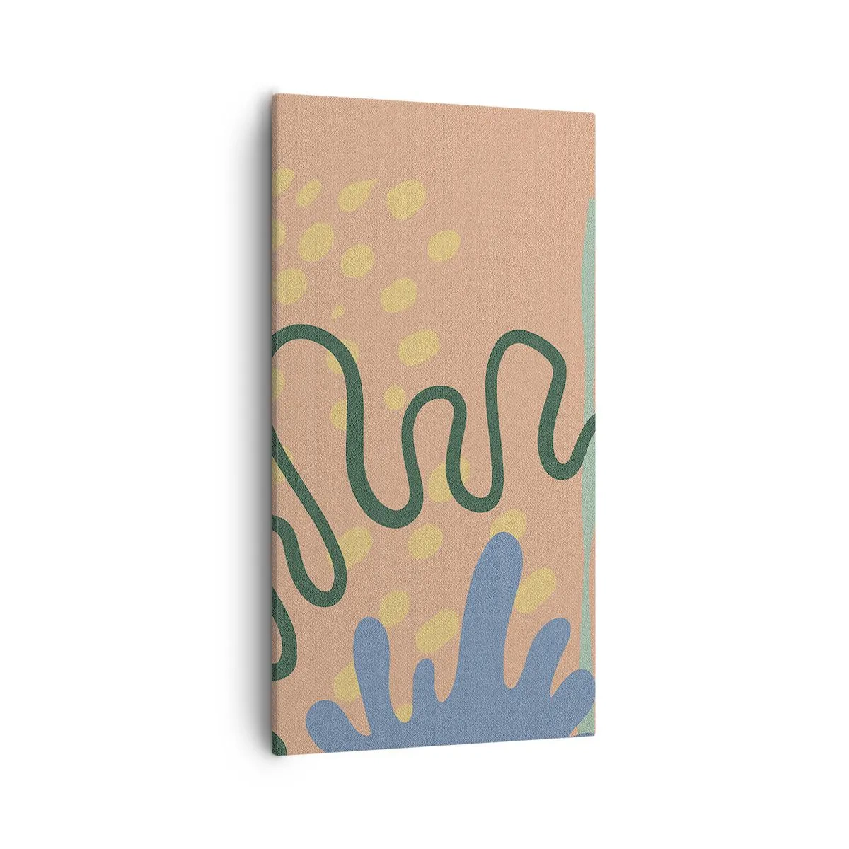 Quadro su tela - Stampe su Tela - Astrazione: varietà della natura - 55x100 cm