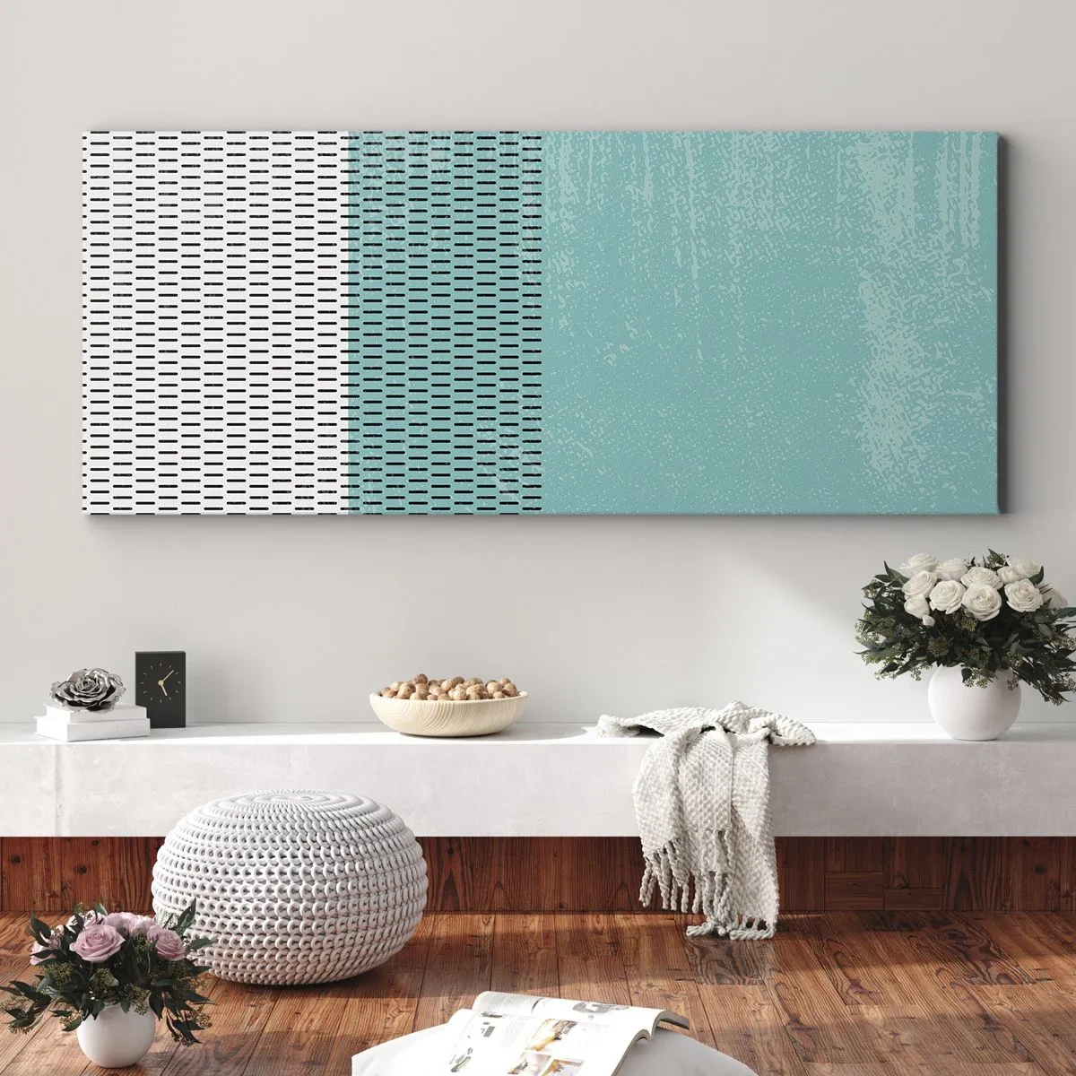 Quadro su tela - Stampe su Tela - Composizione equilibrata - 100x40 cm