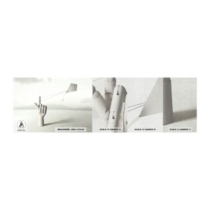 Campione di Fotomurale Premium Canvas - Prova di forza - Astrazione, Mano, Aquilone - 100x30 cm