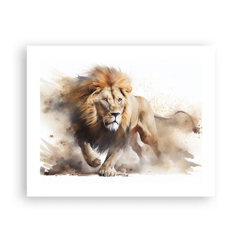 Poster - Il re si è mosso - 50x40 cm