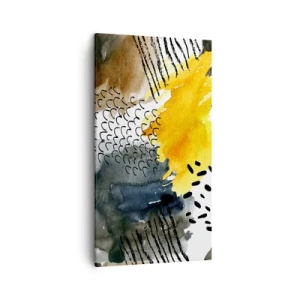 Quadro su tela - Stampe su Tela - L'incontro degli elementi - 45x80 cm