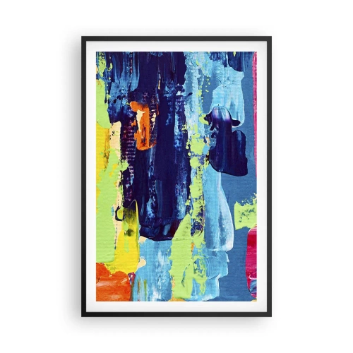 Poster in cornice nera - La vita è bella! - 61x91 cm