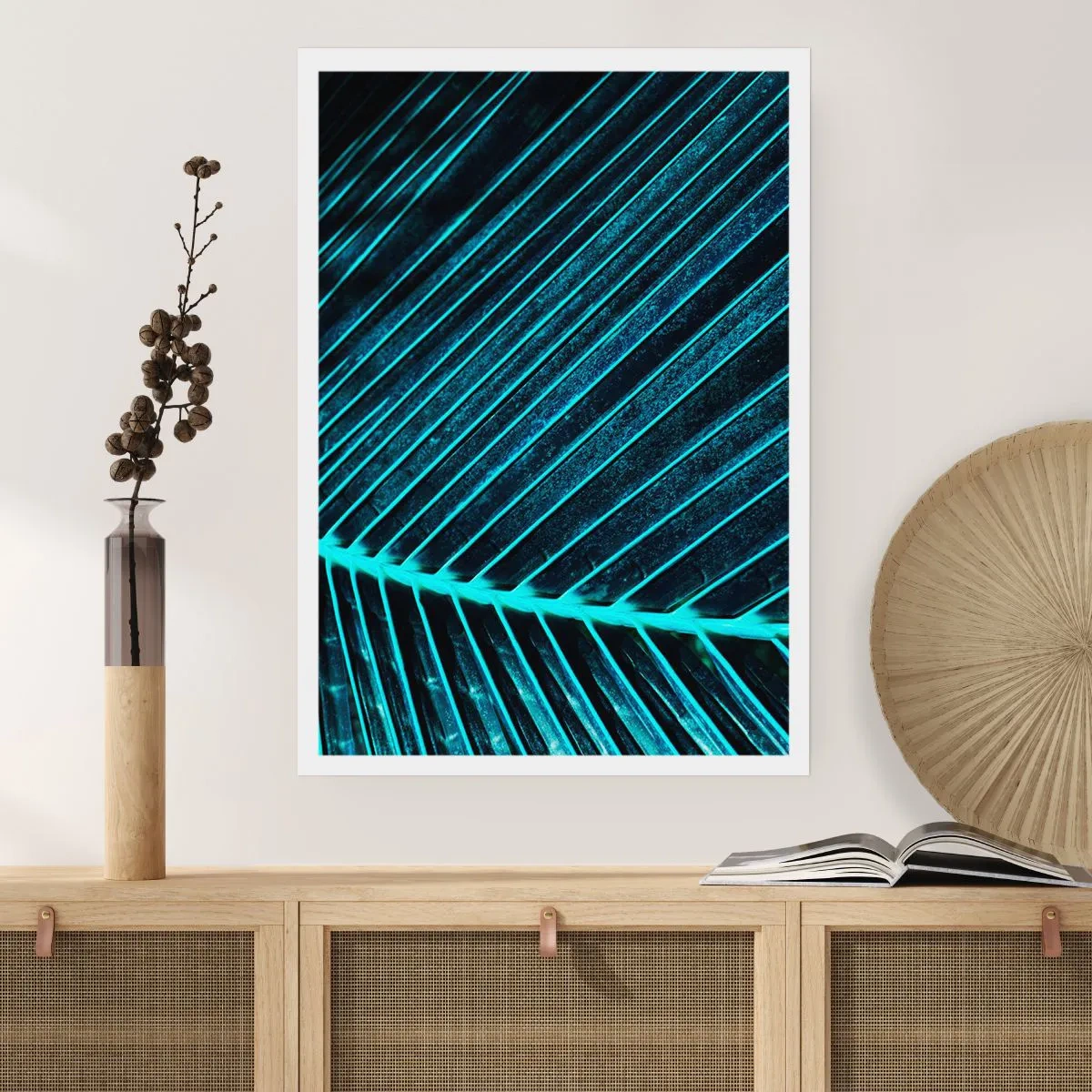Poster - La struttura del verde - 40x50 cm
