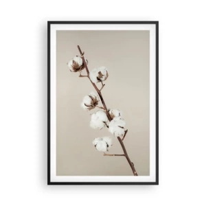 Poster in cornice nera - Alla fonte della morbidezza - 61x91 cm