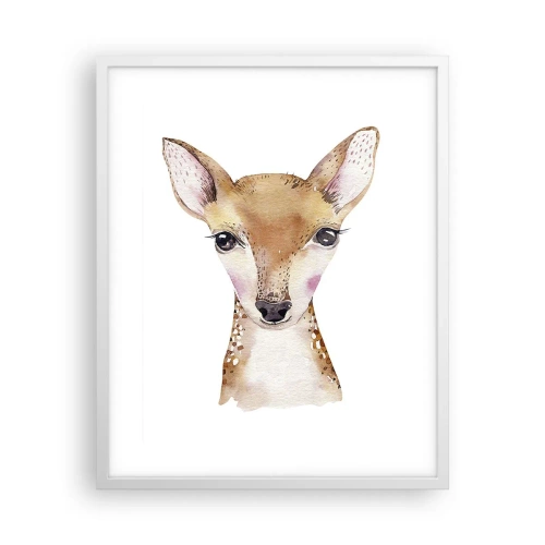 Poster in cornice bianca - La natura dell'innocenza - 40x50 cm