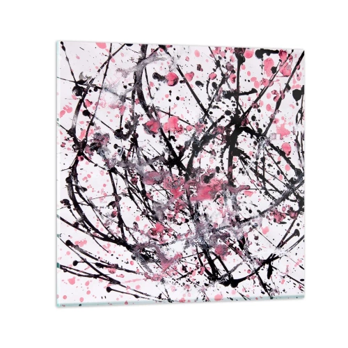 Quadro su vetro - La natura passeggera della vita - 50x50 cm