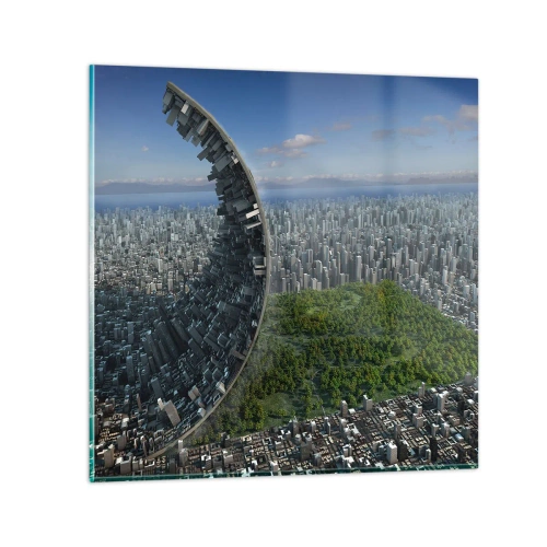 Quadro su vetro - La natura è eterna - 30x30 cm