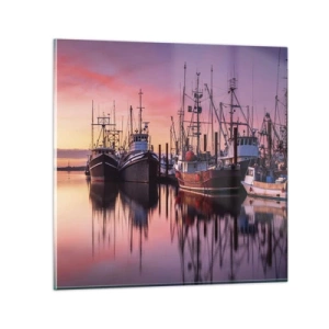 Quadro su vetro - Prima del giorno successivo - 30x30 cm