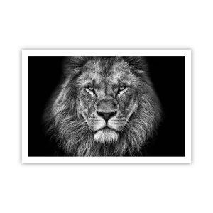 Poster - Nell'abito dell'incoronazione - 91x61 cm