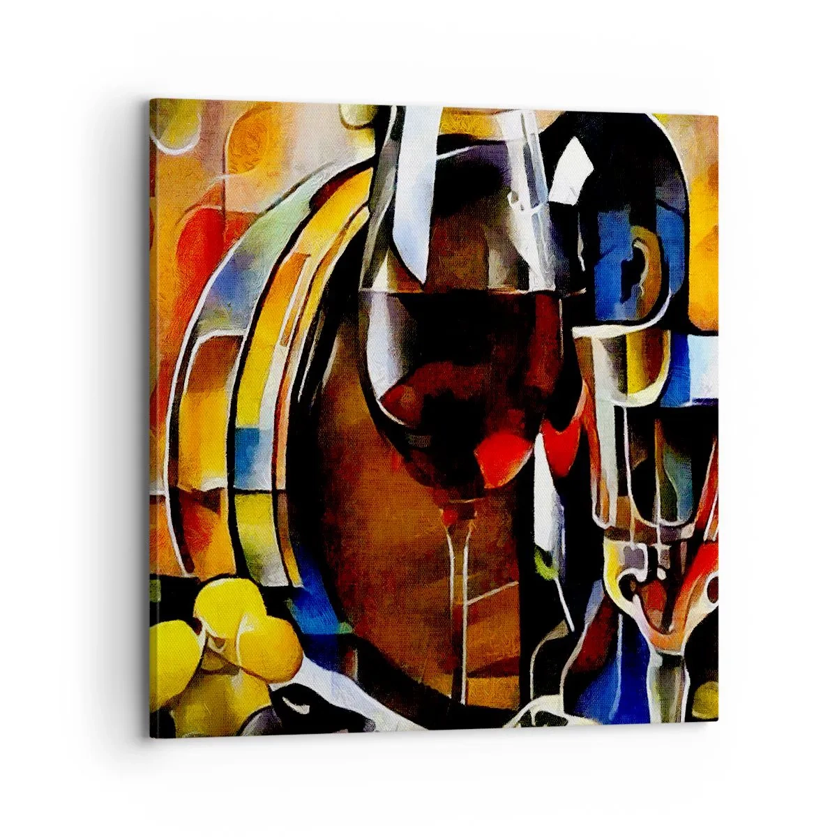 Quadro su tela - Stampe su Tela - E il mondo riprende colore - 70x70 cm