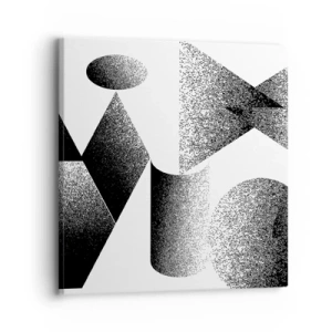 Quadro su tela - Stampe su Tela - Angoli e ovali - 30x30 cm