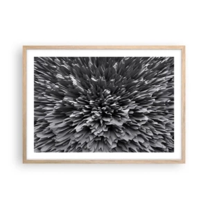 Poster in cornice rovere chiaro - Spigolosità massima - 70x50 cm