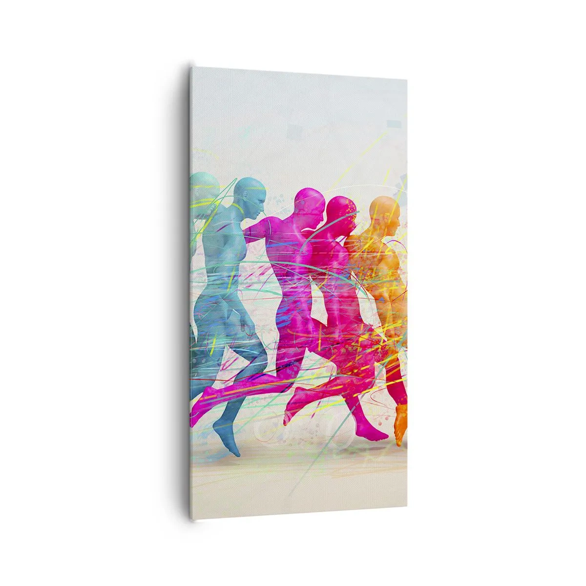 Quadro su tela - Stampe su Tela - Armonia del movimento - 65x120 cm